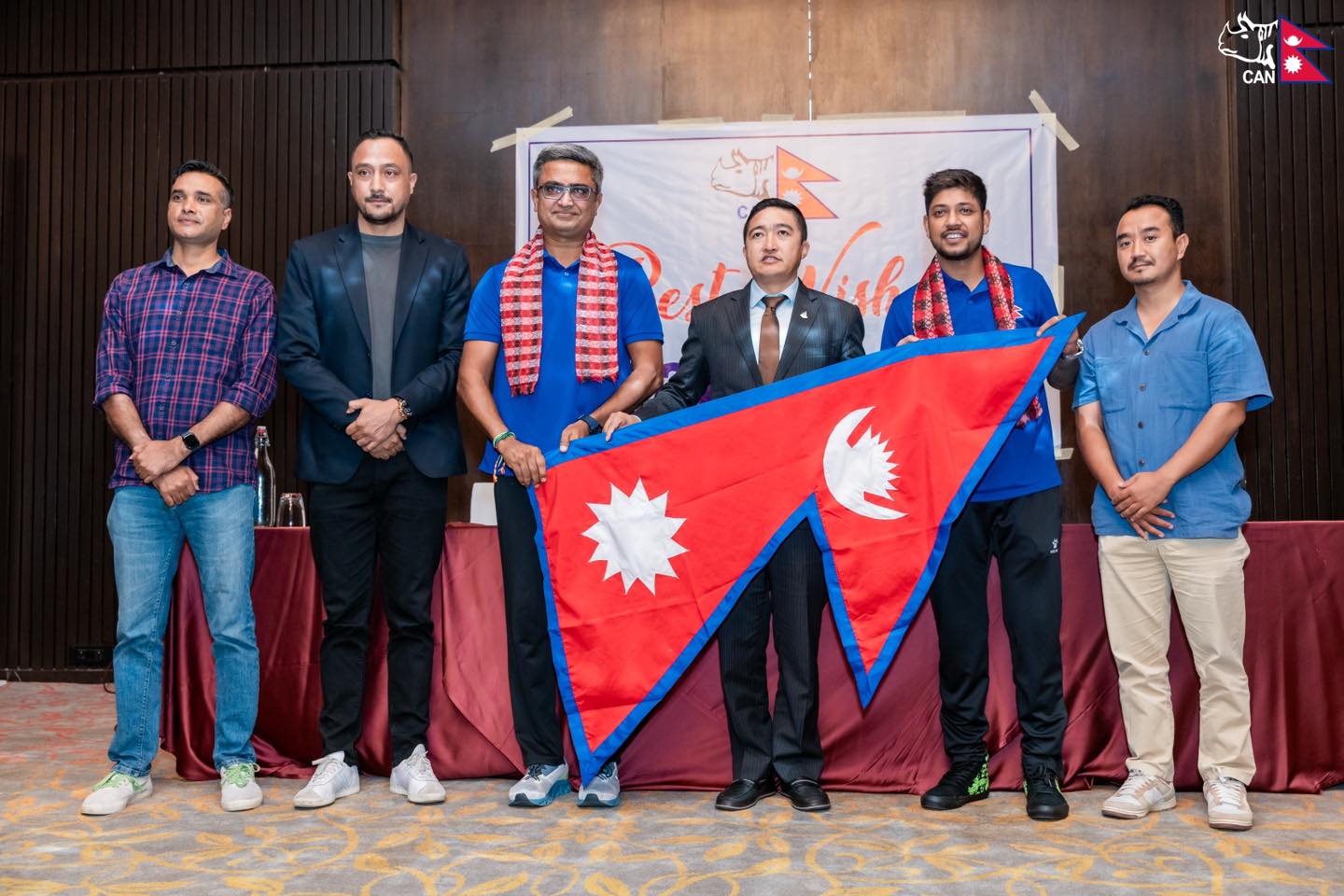 आइसिसी विश्वकप लिग-२ खेल्न जाने टिमको विदाइ